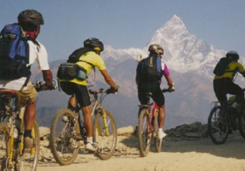 Mountain Bike in Nepal