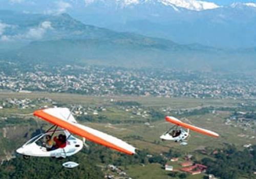 Nepal Ultra light Aircraft flight