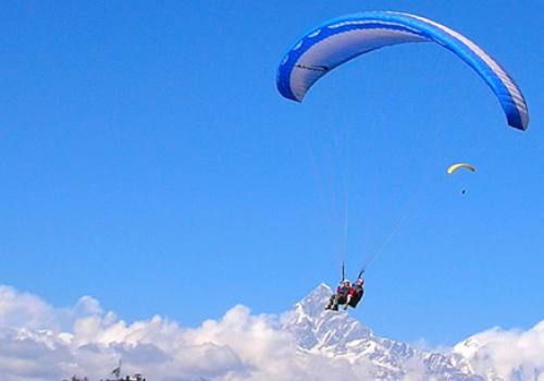 Paragliding in Nepal